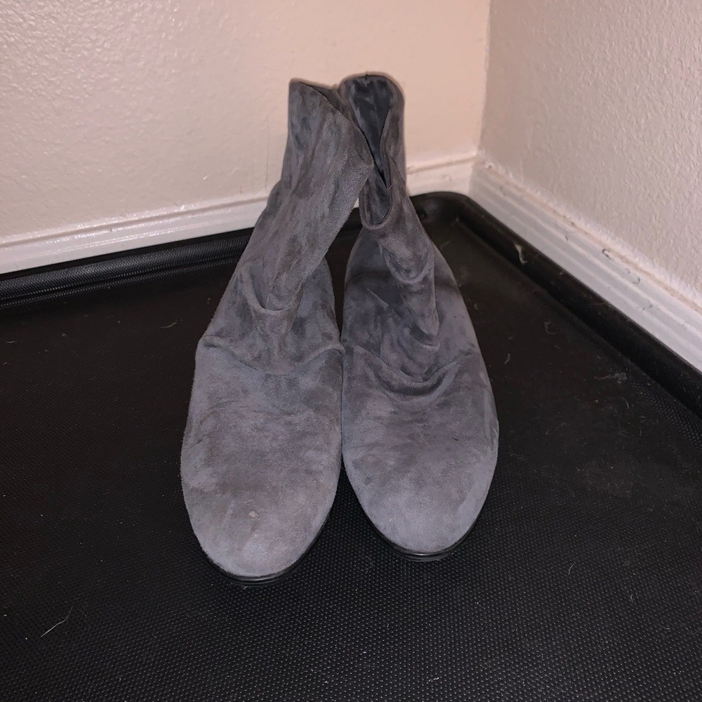 Suede Gray Booty
